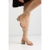 Kadın Klasik 5cm Topuklu Ayakkabı 2021 - Nude