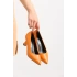 Kadın Klasik Topuklu Ayakkabı 0002 - Turuncu