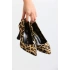 Kadın Klasik Topuklu Ayakkabı 2706 - Leopar