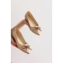 Kadın Klasik Topuklu Ayakkabı 506 - Ten