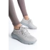 Unisex Rahat Kolay Giyilebilir Triko Sneaker 4556 - Buz