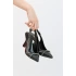 Kadın Klasik Topuklu Ayakkabı 2079 - Siyah Cilt