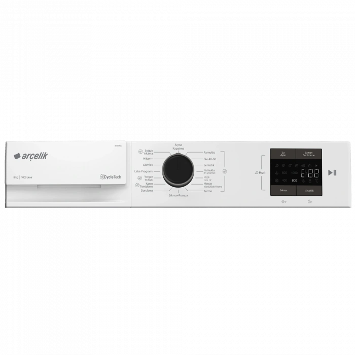 ARÇELİK 8100 MX 8 Kg Çamaşır Makinesi