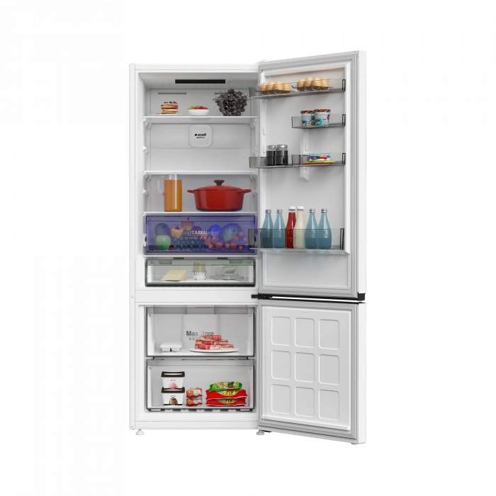ARÇELİK 270477 EB AI Yapay Zeka Teknolojili Alttan Donduruculu Buzdolabı