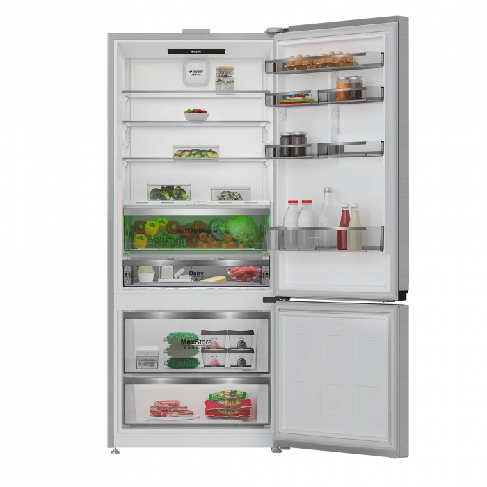 ARÇELİK 278552 EI AI Fit Yapay Zeka Teknolojili Alttan Donduruculu Buzdolabı