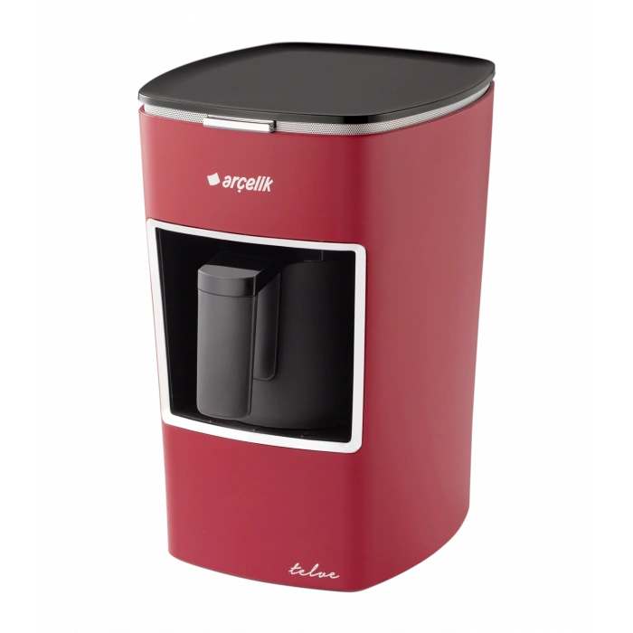 ARÇELİK K 3300 Mini Telve Kırmızı Türk Kahve Makinesi