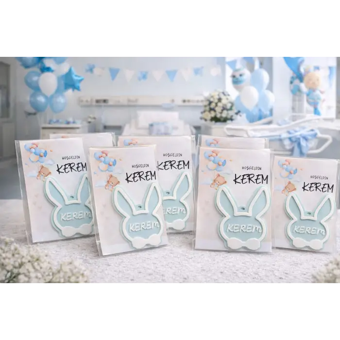 20 Adet İsimli Kişiye Özel Hediyelik Tasarım Kartlı Anahtarlık (İstediğiniz Gibi Tasarlıyoruz)