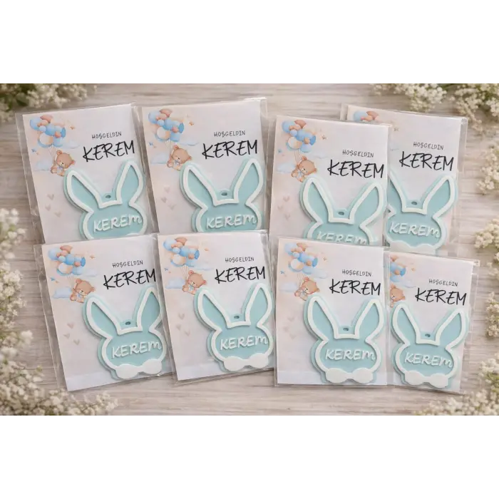 20 Adet İsimli Kişiye Özel Hediyelik Tasarım Kartlı Anahtarlık (İstediğiniz Gibi Tasarlıyoruz)