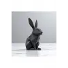 Minimalist Dekoratif Tavşan Figürü (3D Yüksek Kalite) 8cm x 12cm x 15cm