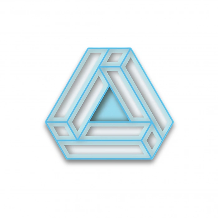 Geometrik Desenli Katmanlı Ahşap Duvar Dekoru