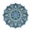 Mandala Desenli Katmanlı Ahşap Duvar Dekoru