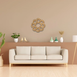 Kelt Düğümlü Ahşap Duvar Dekoru