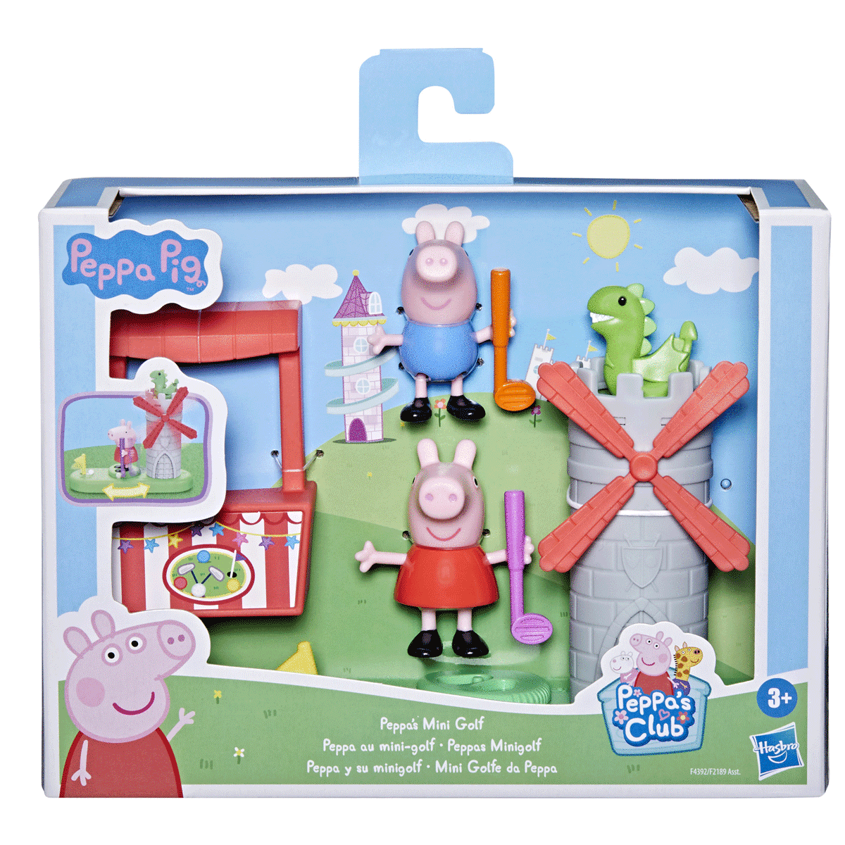 F2189 Peppa Pig Anıları Oyun Seti +3 yaş