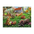 128280 Bahçede 200 parça XXL Ravensburger Puzzle