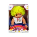 20040 Afro Kıvırcık Saçlı Bebek 23 cm -Sunman