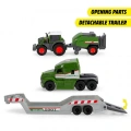203735006 Fendt Micro Farm Truckfreewheel Mack Truck trailer with Fendt tract