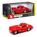 22023 Burago 1:24 Mersedes Benz 300SL 1954 Model Araba