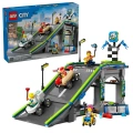 60460 Lego City Senin Kuralların: Yarış Arabası Rampa Parçası 436 parça +6 yaş
