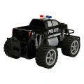 80022  Uzaktan Kumandalı Jumbo Wheels Usb Şarjlı Işıklı Polis Arabası 1:18