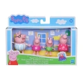 F2171 Peppa Pig ve Ailesi 4lü Figür Seti +3 yaş
