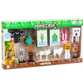PMI MC2080 Minecraft 3D Figür Toppeez 12li Delüks Set