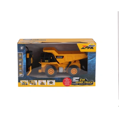 5082 SUN-RST-RC İŞ MAKİNESİ 1 24 DAMPERLİ KAMYON FF IŞIKLI 5CH 3 7V USB 40MHZ