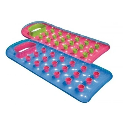 59895 BARDAKLI MAVİ-KIRMIZI YATAK (188x71Cm)