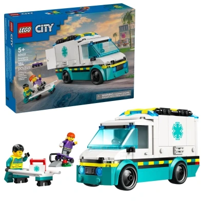 60451 Lego City Acil Yardım Ambulansı 184 parça +5 yaş