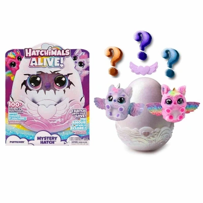 6069132 Hatchimals Alive Secret Hatch Pufficorn