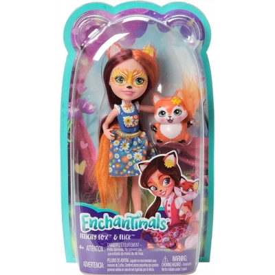 FRH40 Enchantimals Winsley Wolf ve Trooper