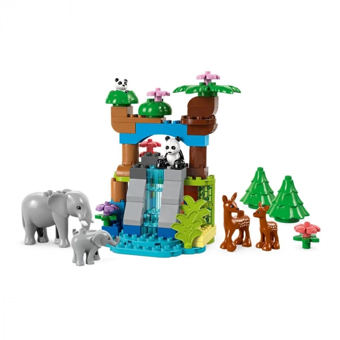 10446 Lego Duplo 3ü1 Arada Vahşi Hayvan Aileleri 92 parça +2aş