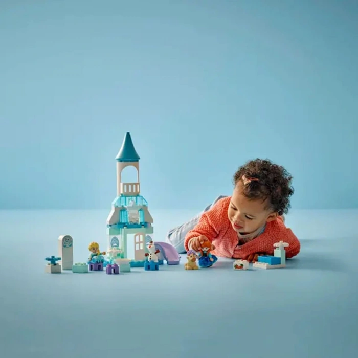 10455 Lego Duplo Anna ve Elsanın Karlar Ülkesi Şato Partisi 54 parça +2 yaş