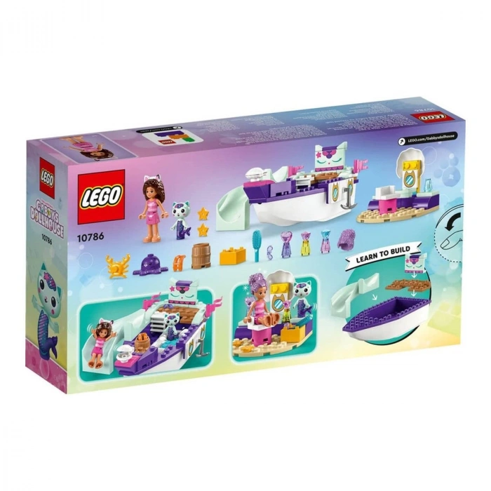 10786 LEGO® Gabby ve MerCat’in Gemi ve Spası parça +4 yaş