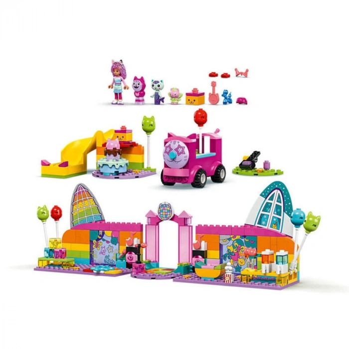 10797 Lego Gabby’s Dollhouse Gabbynin Parti Odası 252 parça +4 yaş