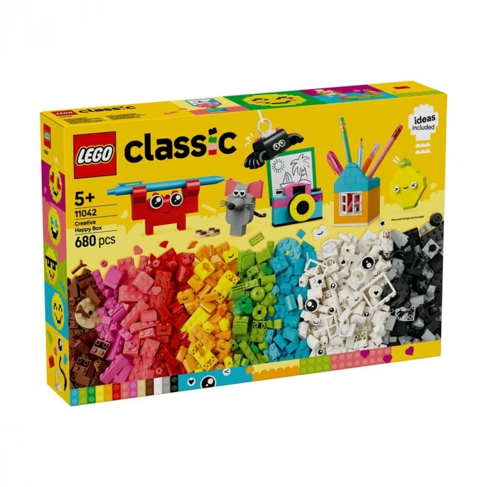 11042 Lego Classic Yaratıcı Mutlu Kutu 680 parça +5 yaş