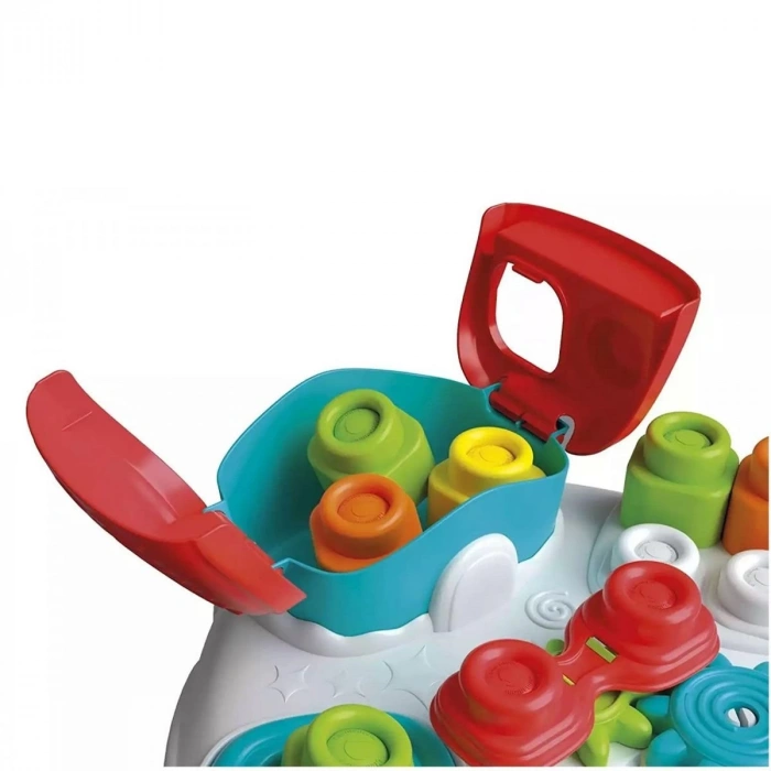 17704 Soft Clemmy - Yumuşak Blok Duyusal Aktivite Masası - 10 parça 10-36 ay