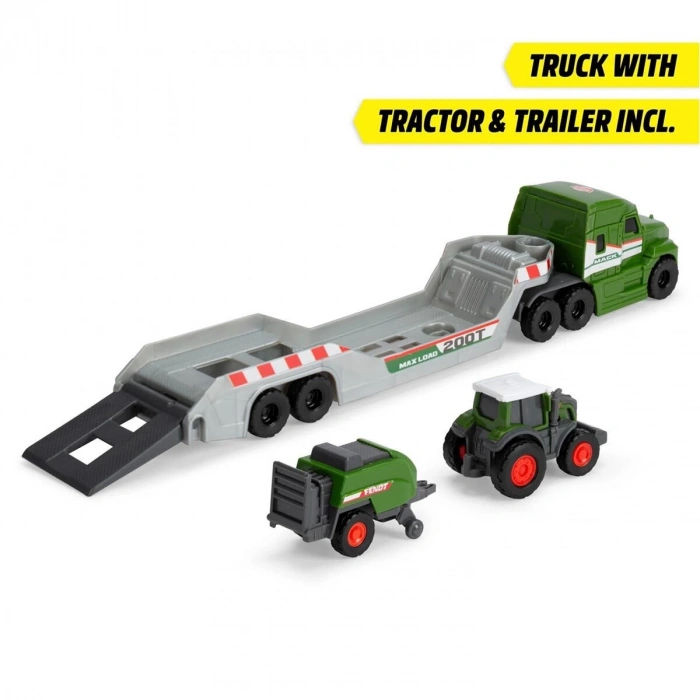 203735006 Fendt Micro Farm Truckfreewheel Mack Truck trailer with Fendt tract