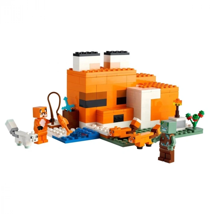 21178 LEGO® Minecraft™ Tilki Kulübesi, 193 parça, +8 yaş
