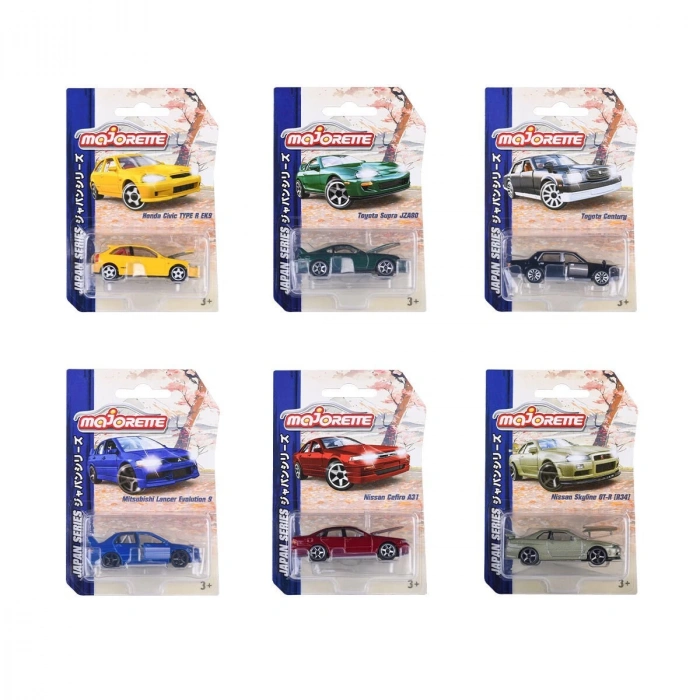 212051029 Majorette Japonya Serisi Premium Arabalar