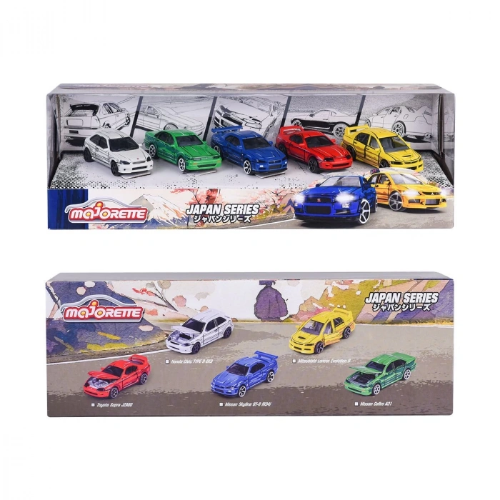 212051031 Majorette Japonya Seri 5 Parça