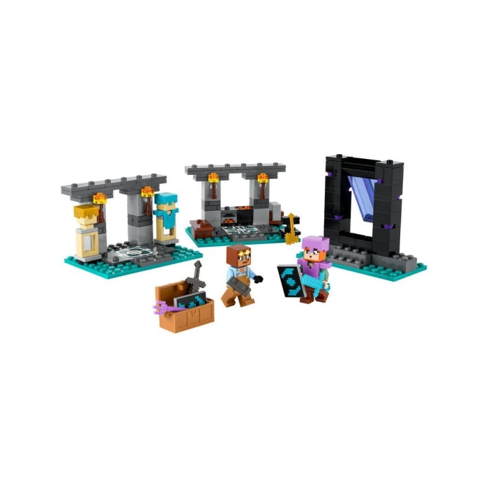 21252 LEGO® Minecraft® Cephanelik 203 parça +7 yaş