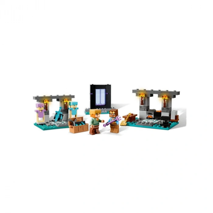 21252 LEGO® Minecraft® Cephanelik 203 parça +7 yaş