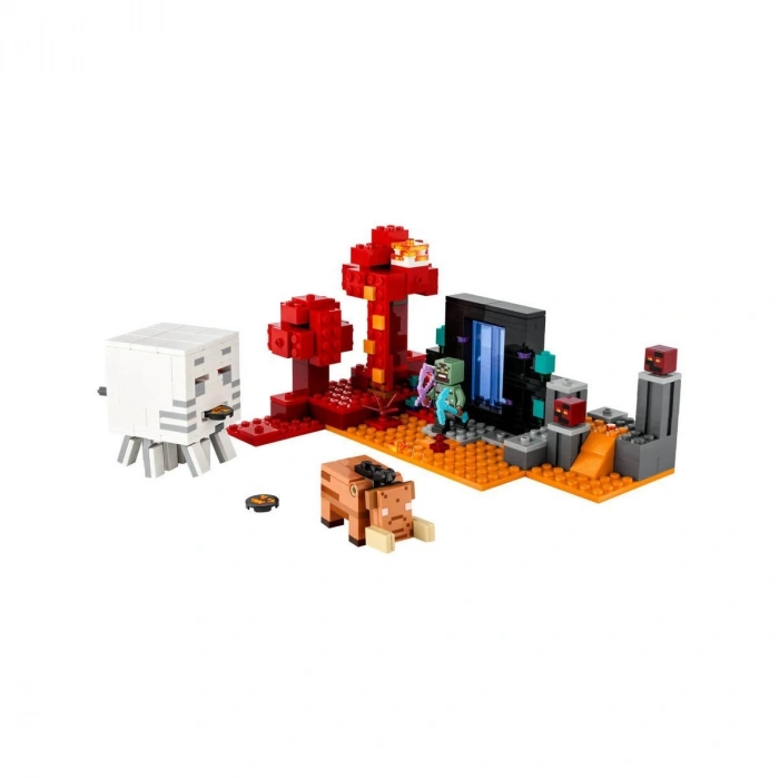 21255 Lego Minecraft Nether Geçidi Pususu 352 parça +8 yaş