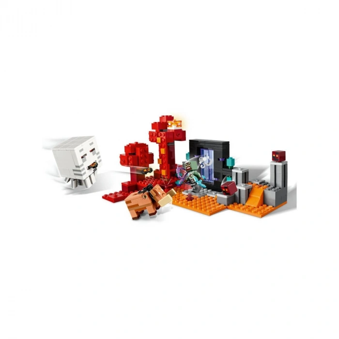 21255 Lego Minecraft Nether Geçidi Pususu 352 parça +8 yaş