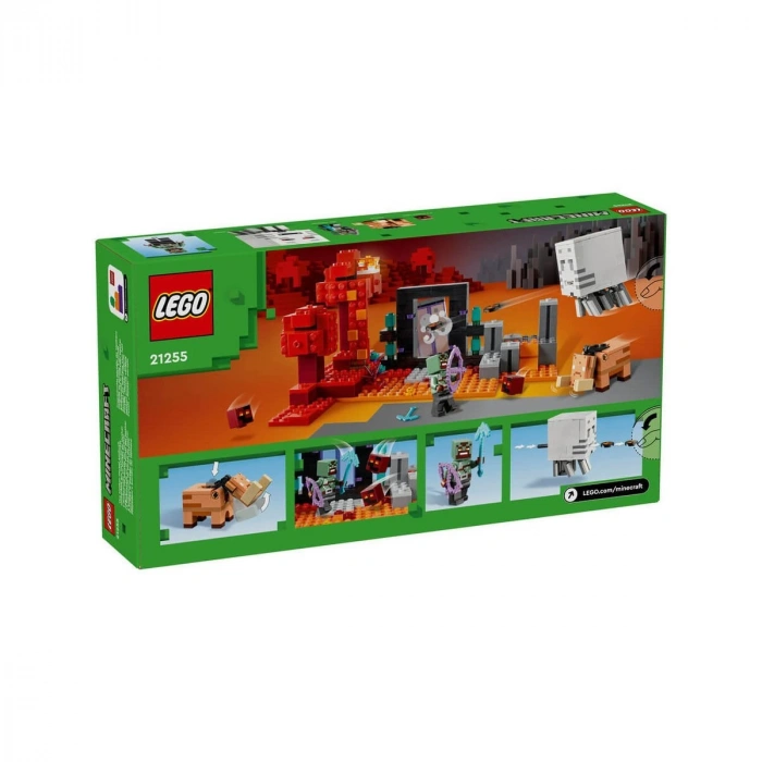21255 Lego Minecraft Nether Geçidi Pususu 352 parça +8 yaş