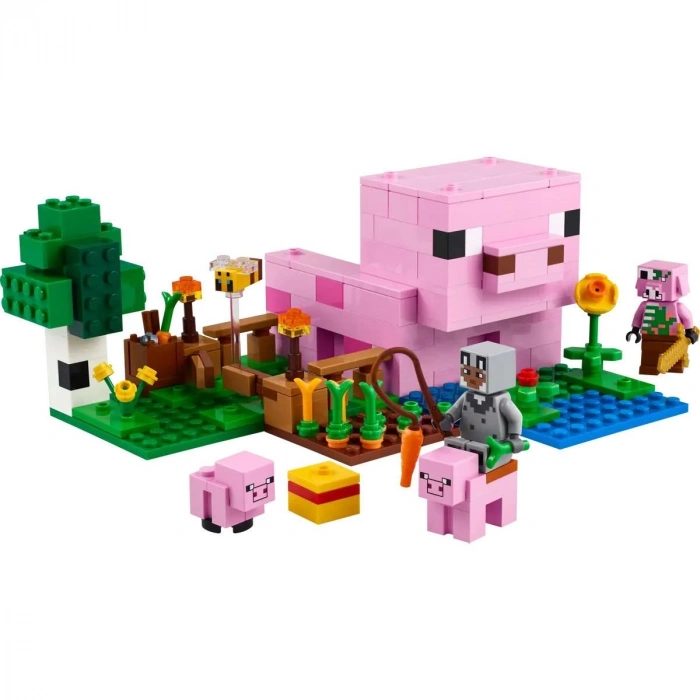 21268 Lego Minecraft Baby Pig Evi 238 parça +7 yaş
