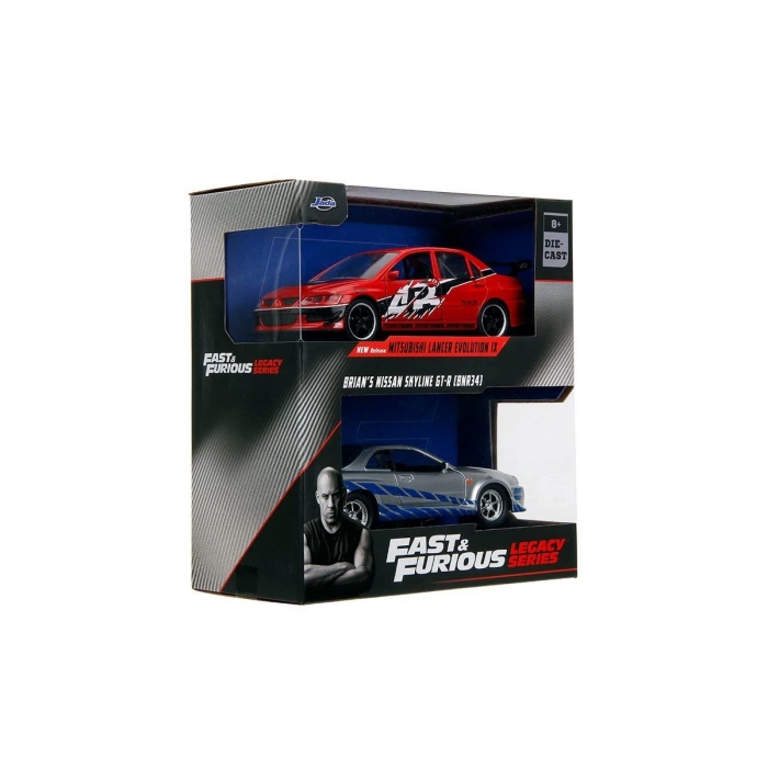 253202019 Fast Furious Twin Pack  1:32