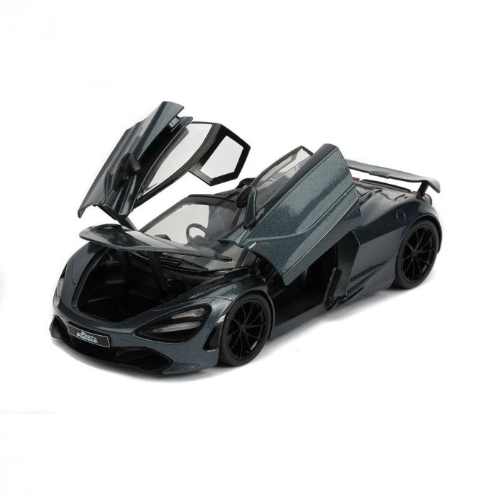 253203036 JADA FAST FURİOUS SHAWS MCLAREN 720S 1 24 DİE CAST FREEWHEEL OPENİNG D