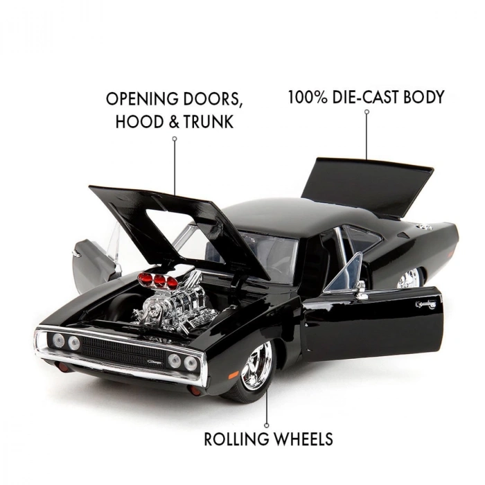 253203101 Fast Furious 1970 Dodge Charger 1:24