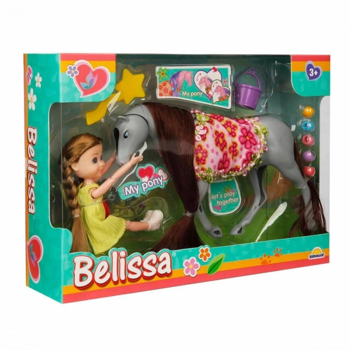 2981 Belissa’nın Süslü Atı 15 cm -Sunman